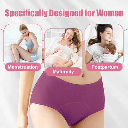 🔥Last DayBuy 3 Get 2 Free🔥-2025 New Upgrade High Waist Leak Proof Panties✨